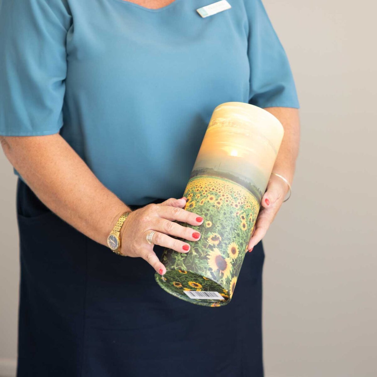 Cardboard Scatter Tube Sunflowers